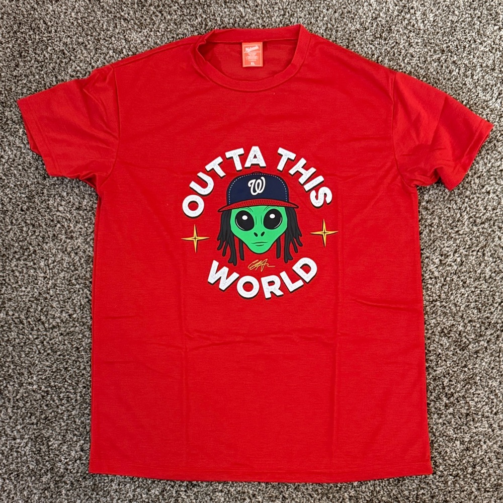 Washington Nationals player custom t-shirt